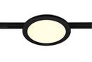 Plafoniera da Interno a led in Plastica Nero Opaco