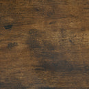Libreria 5 Ripiani 7 Cubi 50x24x106 cm in MDF Marrone Rustico