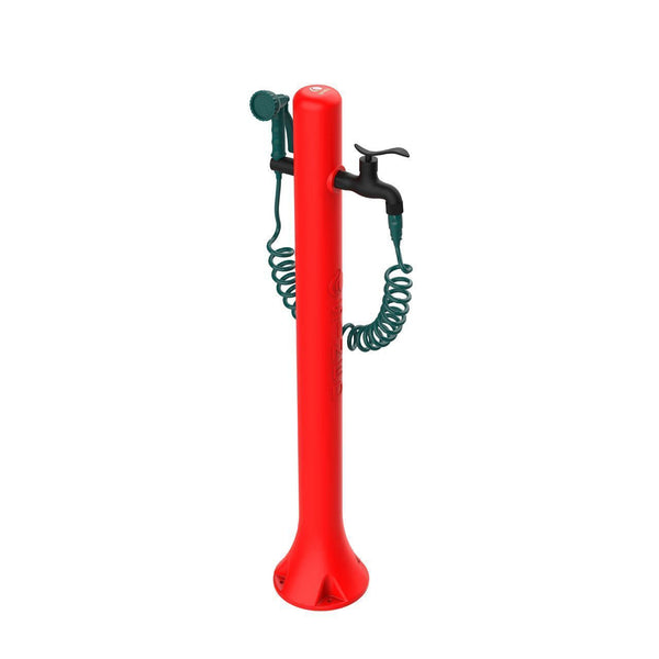 Fontana da Giardino con Rubinetto Tubo Flessibile e Pistola 8 Getti Sined Acqua Pro Rosso online