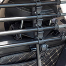 Griglia Divisoria per Auto 85-140x40-50 cm in Ferro e ABS Nero