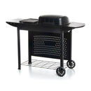 Barbecue a Gas Cheffo a 3 Fuochi Accensione Piezoelettrica 130,5x50,5x93 cm Potenza 8,5 kW in Acciaio Nero      