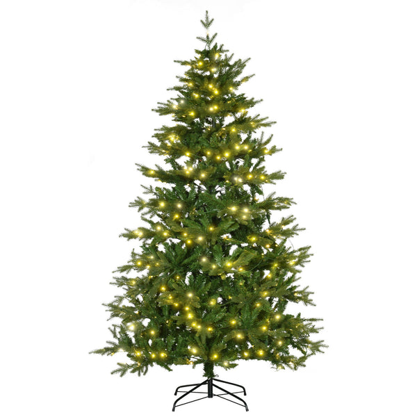 prezzo Sapin de Noël artificiel H210 cm 1914 Branches avec lumières LED vertes