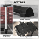 Cavalletto Bici per Manutenzione Massimo 40 kg con Altezza Regolabile e Girevole a 360° Nero   