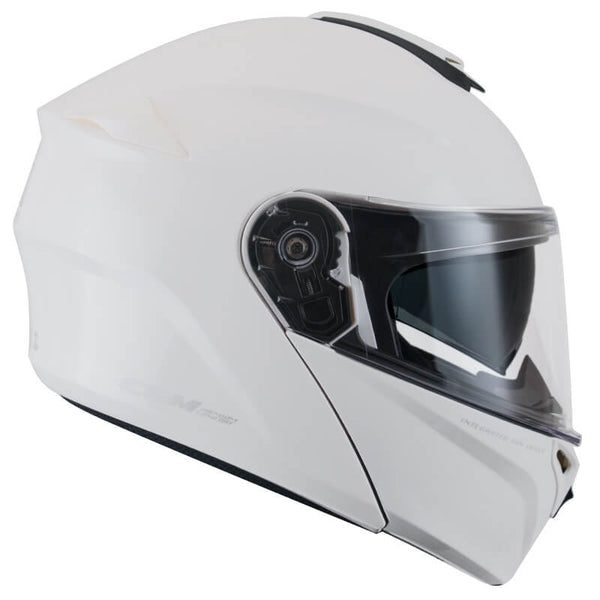 Casque Intégral pour Scooter CGM Berlin Visière Longue 508A Blanc Différentes Tailles online