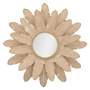 Specchio Glam Rosa 64,5x4,5 cm in Ferro Rosa