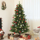 Albero di Natale Artificiale 180 cm 818 Rami con Apertura Automatica Verde 