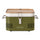Barbecue à Charbon Portable 42,5x34,7x 23 cm en Métal Cube Kaki