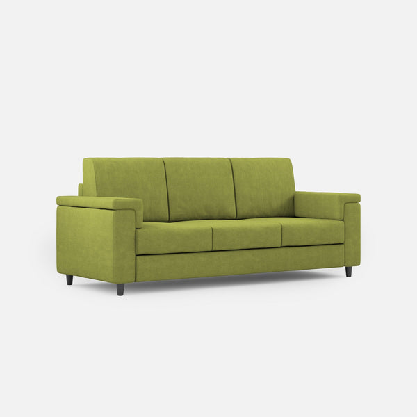 Divano 3 Posti 208x85x85 cm Marrak in Tessuto Verde online