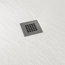 Piatto Doccia in Pietra  Pedrinelli Ardesia Stone Side Bianco Varie Misure