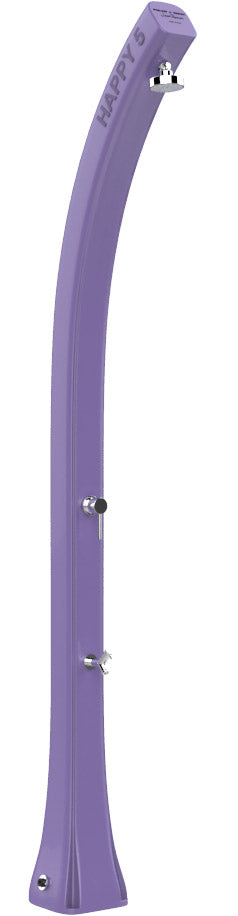 Doccia Solare da Giardino 28L Miscelatore e Lavapiedi Arkema Happy Five Viola prezzo