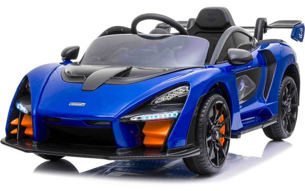 sconto Voiture jouet électrique pour enfants 12V sous licence McLaren Senna bleu
