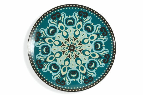 prezzo Ensemble de 4 assiettes de service en porcelaine sous glaçure à décor oriental VdE Tivoli 1996 Cala Jondal