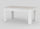 Tavolo Allungabile 160/210x90x75 cm Jesi Bianco Lucido