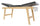 Table de Massage Fixe de Physiothérapie 3 Sections 190x70x75 cm 200 Kg Giano Nero
