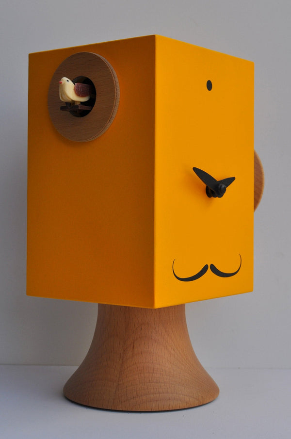 acquista Horloge Coucou Sur Pied 15X24X11Cm Pirondini Italia Faccine Dalì Jaune Melon