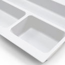 Portaposate Optima Vertex/Concept 500mm (Spalle 16mm) M 600 Plastica Bianca Tecnoplastica Emuca