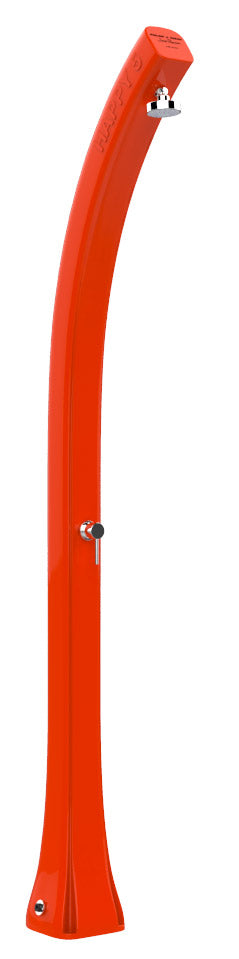 Doccia Solare da Giardino 28L Miscelatore Arkema Happy Five Arancio