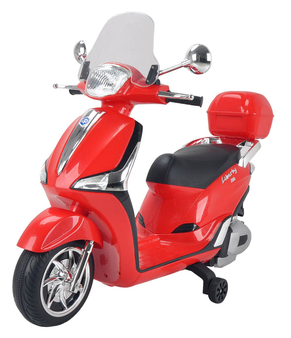 online Trottinette électrique pour enfants 12V Piaggio Liberty ABS Rouge
