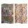 Paravent 3 panneaux 120,6x2,5xh180 cm Impression majolique multicolore