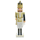 Soldato Schiaccianoci Natalizio H160 cm con Luci Suoni e Movimento Nero e Oro