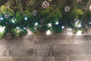Luci di Natale 240 LED 9,6m Bianco da Interno Soriani