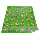 Tappeto Puzzle per Bambini 182,5x182,5 cm in EVA Multicolore