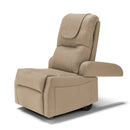 Poltrona Alzapersona 4 motori 70x87x105 cm a Batteria Ricaricabile In Tessuto Diva Dubai Tortora