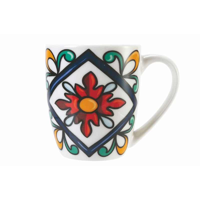 Set 6 Tazzine da Caffè Ø5,8x6,8 cm in Bone China VdE Tivoli 1996 Barrio