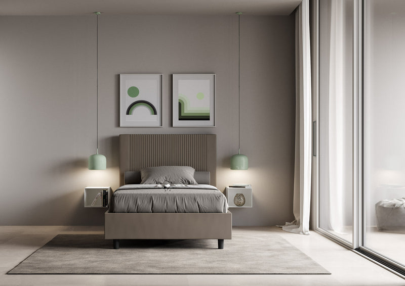 Letto Matrimoniale Goya Cappuccino Varie Misure