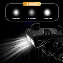 Lampada Clackson per Bicicletta con Supporto per Cellulare