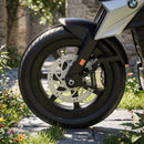 Moto Elettrica per Bambini 3-8 Anni 12 V Licenza BMW G310 GS 102x62x73 cm con Batteria al Litio e Rotelle Rimovibili in PP Blu      