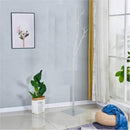 Appendiabiti da Terra 33x33x178 cm in Ferro Battuto Vasconi Platano Argento