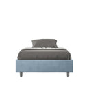 Letto Matrimoniale Francese Azelia Azzurro Varie Misure