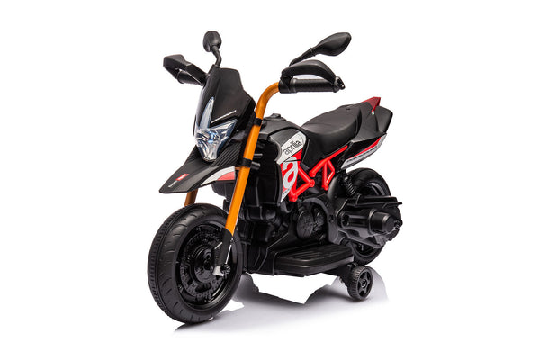 online Moto électrique pour enfants 6V Aprilia Dorsoduro Small Noir