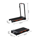 Tapis Roulant Elettrico Pieghevole Compatto Salvaspazio con Telecomando 