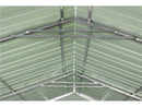 Casetta Box da Giardino in Lamiera di Acciaio 664x721x372 cm Verde