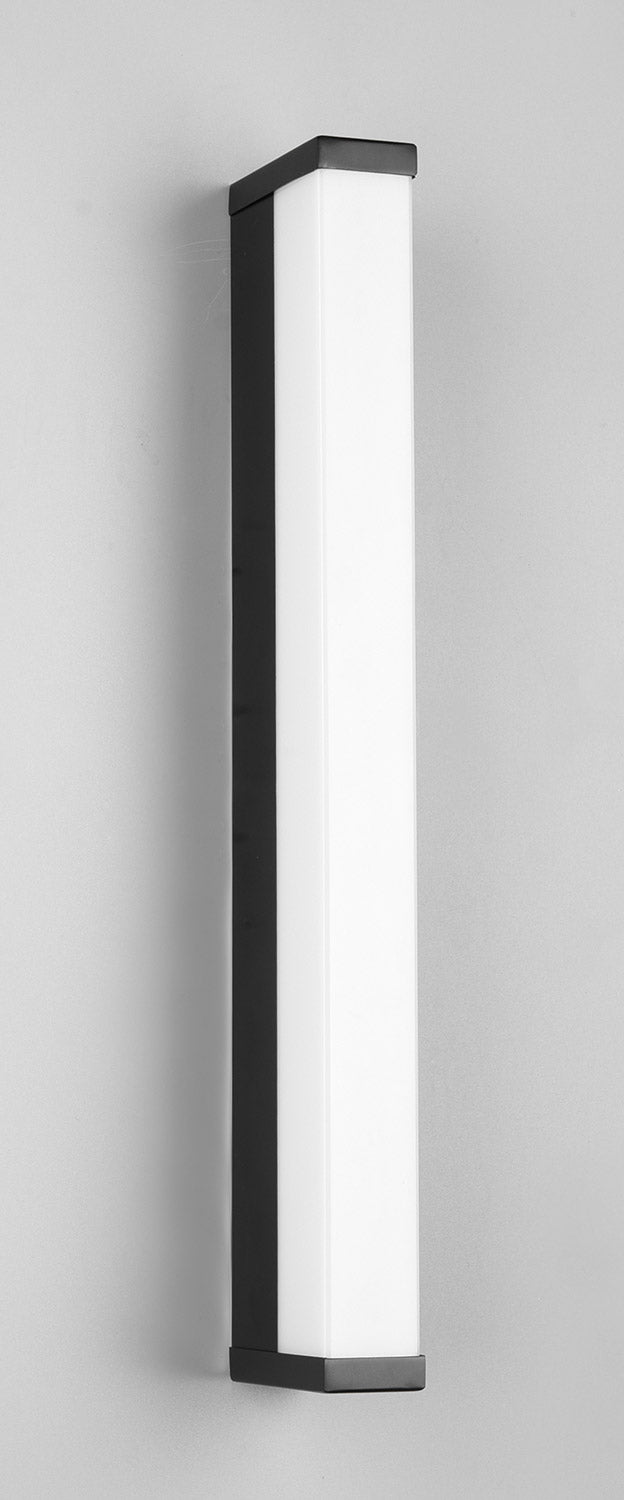 Applique da Interno a LED SMD in Metallo Nero Opaco