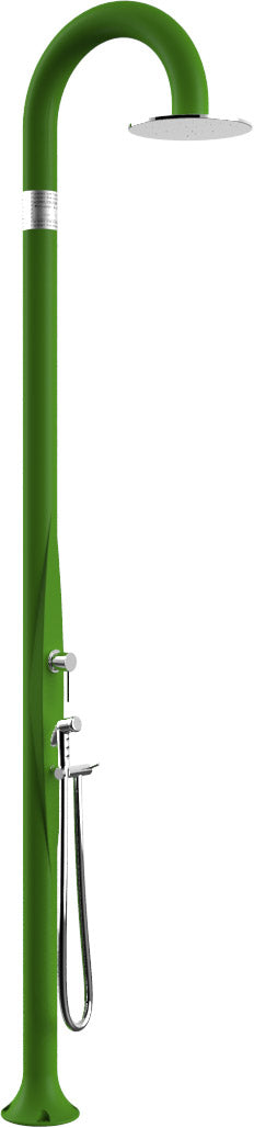 prezzo Doccia da Esterno Giardino Miscelatore e Doccetta Arkema Funny Yin Verde Chiaro