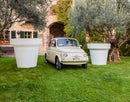 Vaso Ø160x148 cm in Resina Arkema POT XL Dove Gray