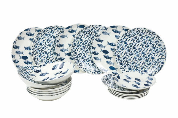 Service De Table En Porcelaine 18 Pièces 6 Places VdE Tivoli 1996 Playa Grande sconto