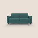 Divano Letto 2 Posti 175x95x96 cm in Tessuto Petrolio