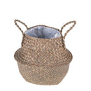 Cesto Giara in Materiale Naturale H 32 cm