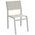 Chaise de jardin Havana 46x57x85 h cm en textilène Tortora