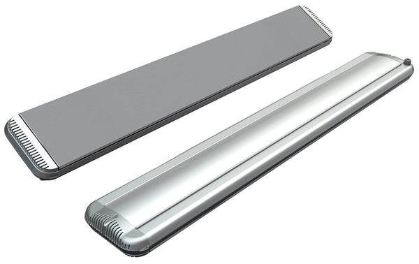 Chauffage Électrique Infrarouge 125x20,1x5,8 cm Plafond 1800W en Aluminium Moel Hot-Top Argent sconto