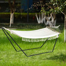 Amaca da Giardino 300x80xH100 cm con supporto in acciaio Dallas