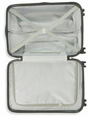 Set 2 Valigie Trolley Rigide in Policarbonato 4 Ruote TSA Soriani Bianco