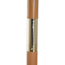 Ombrellone da Giardino Ø2.5 m Palo Ø38 mm in Legno Marrone 