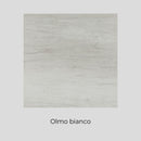 Pensile Bagno Lavanderia con 2 Ante e Vano a Giorno 57,5x27x58 cm in Nobilitato Olmo Bianco