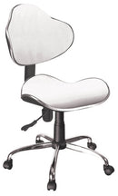 Sedia Poltrona Operativa da Ufficio in Similpelle Motti Top Team Bianca