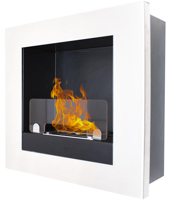 Cheminée Bioéthanol Murale 45x45 cm Karlsen Asolo Blanc online